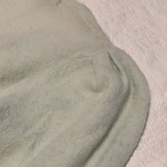 Something Navy size XS mint green ballerina style sweater - Picture 7 of 7